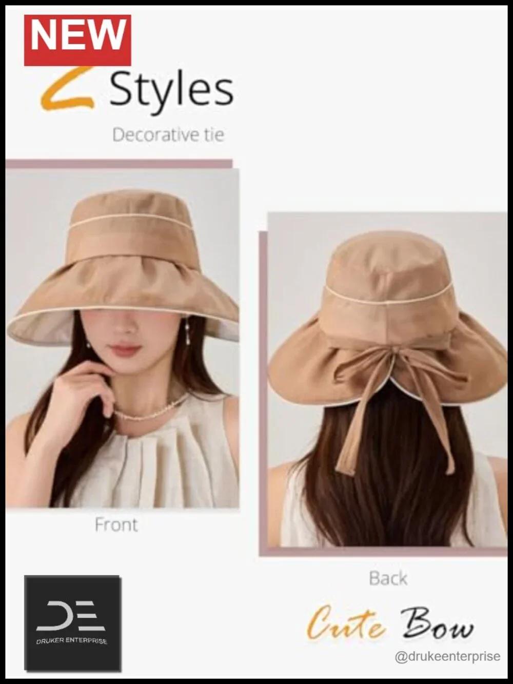 Wide Brim Sun Hat UPF 80+ UV Protection Foldable Packable Travel Beach Outdoor